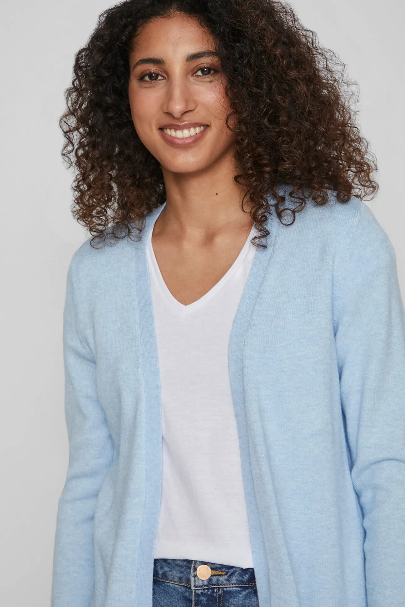 Casaco cardigan de malha