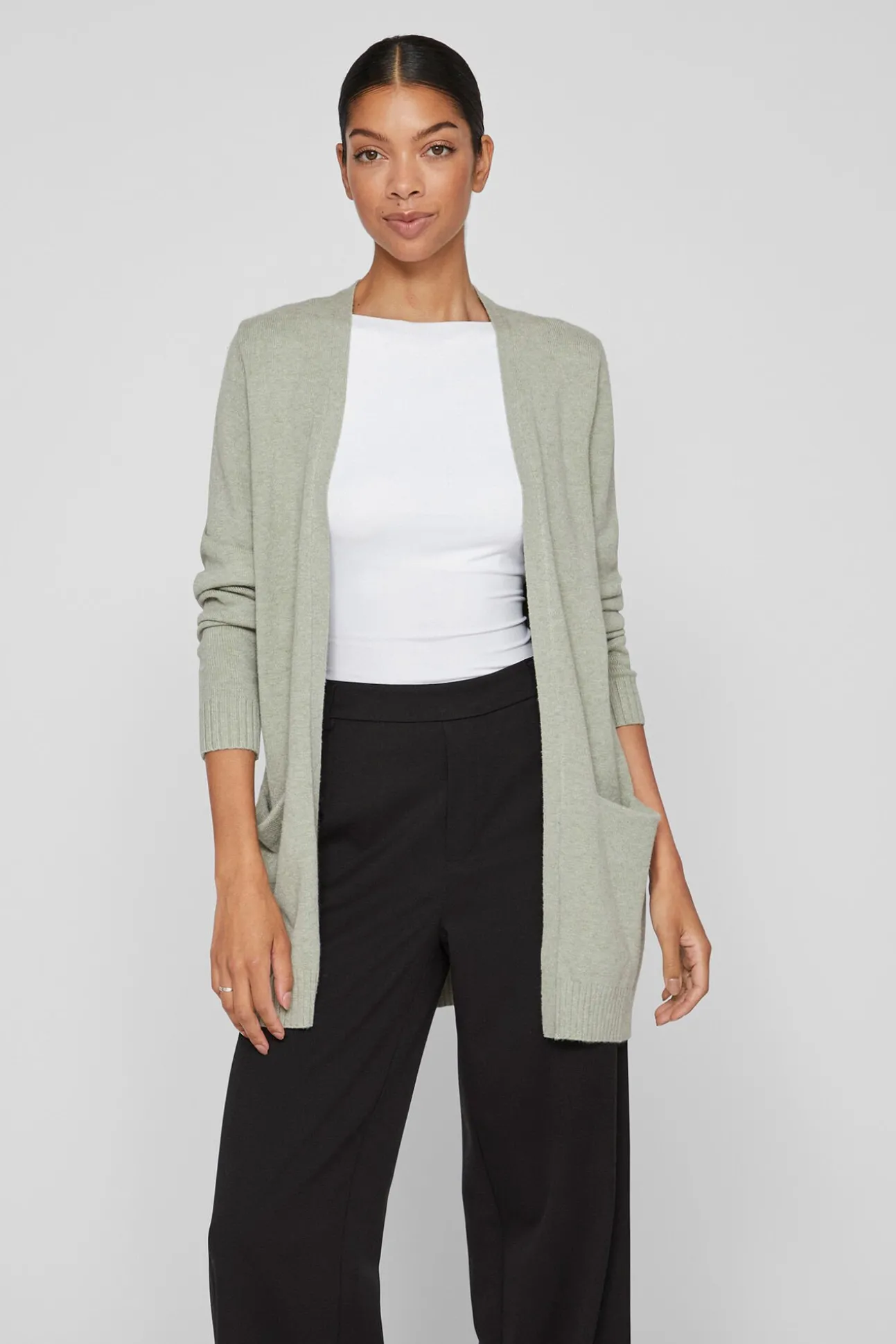 Casaco cardigan de malha
