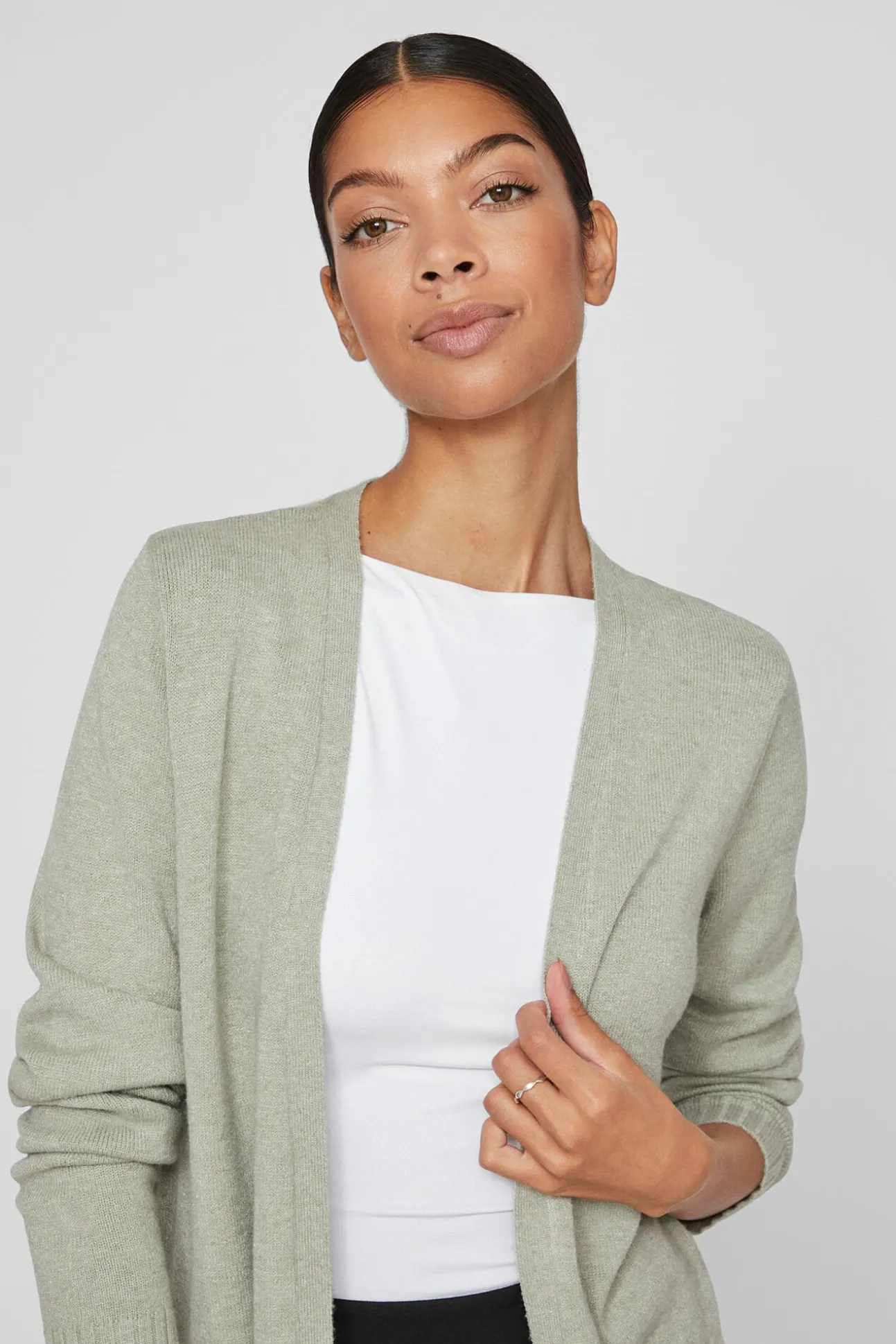 Casaco cardigan de malha