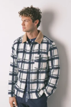 Casaco curto/ robe masculino de pelo