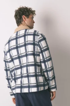 Casaco curto/ robe masculino de pelo