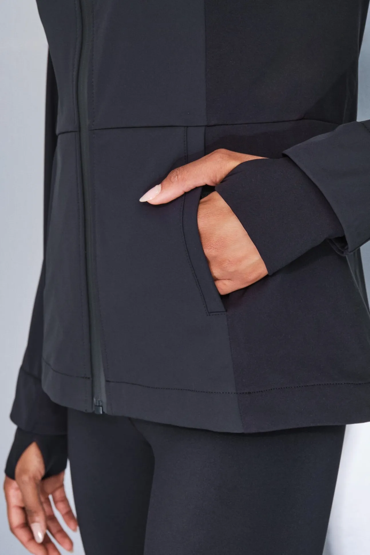 Casaco preta justa