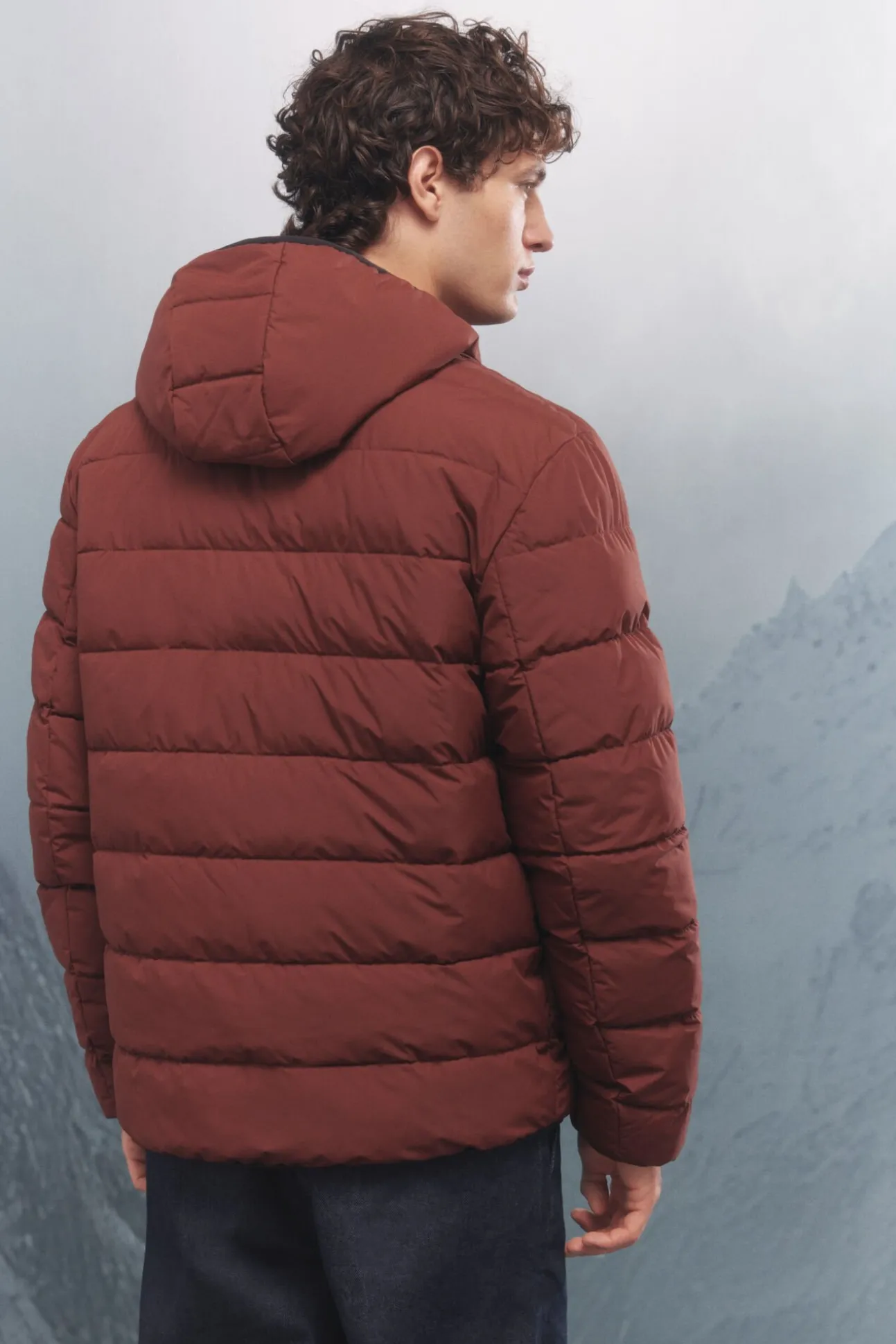 Casaco térmica acolchoada