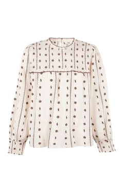 Catalina. Blusa com cintado = entallado