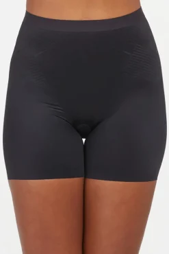 Cinta modelante até à cintura com perna curta