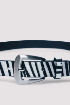 Cinto fino de zebra