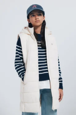 Colete acolchoado para menina