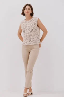 Colete de crochet