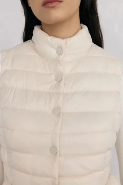 Colete peplum curto