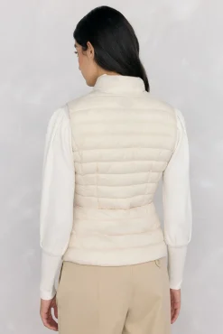 Colete peplum curto