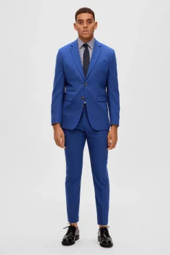 Conjunto de blazer e calças