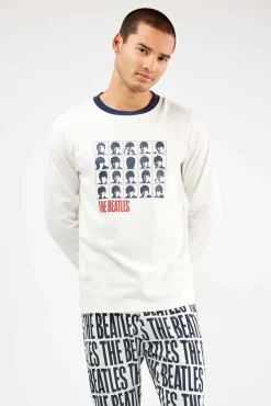 Conjunto de pijama malha dos Beatles
