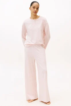 Conjunto de pijama modal de manga comprida