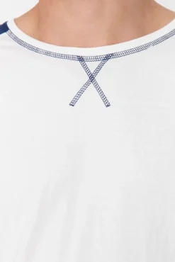 Conjunto de pijama xadrez regular fit azul marinho