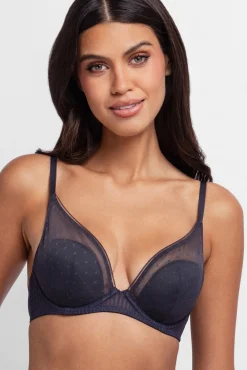 Conjunto Madison de duas peças com enchimento e decote profundo