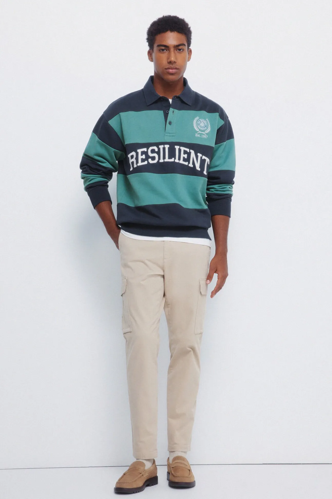Cortes de sweatshirt polo