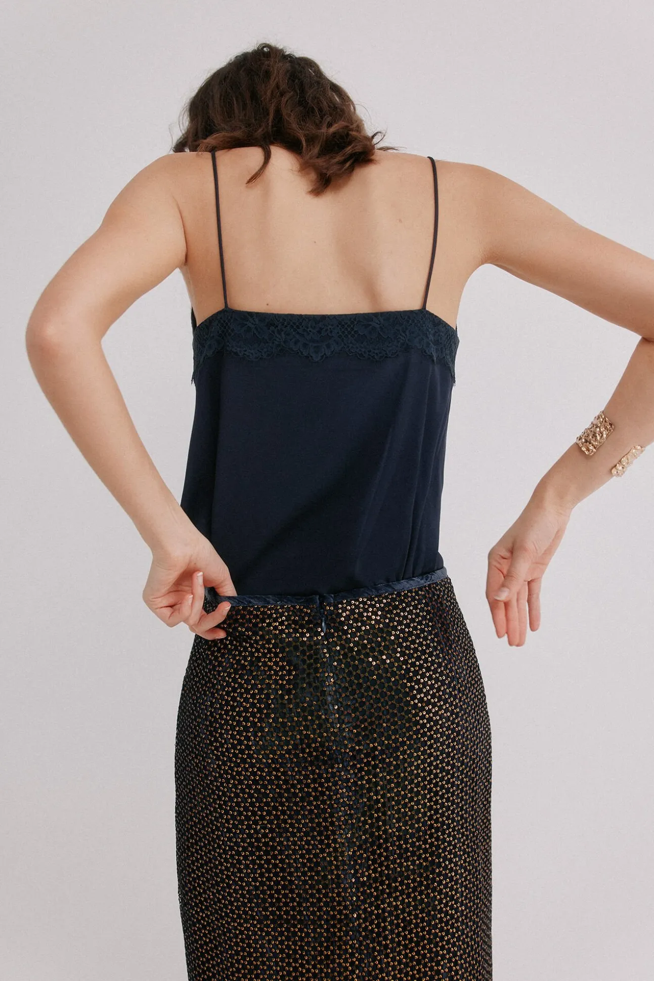 Cristina. Top de lingerie