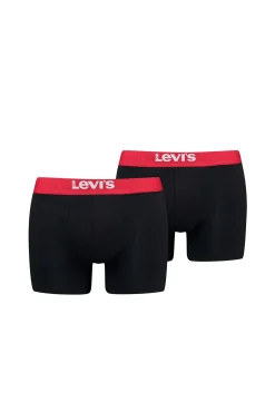 Cuecas boxers masculinas Levi's®, pacote com 2