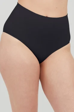 Cuecas modelantes de cintura alta nylon reciclado