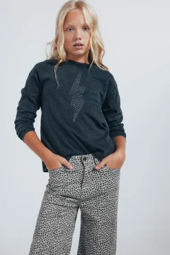 culotte com estampa animal para meninas