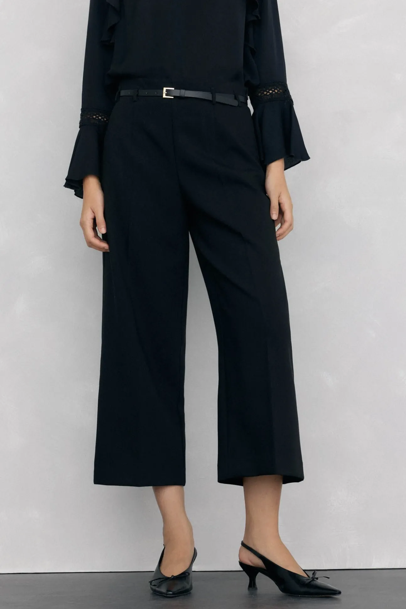 culotte culotte com cinto