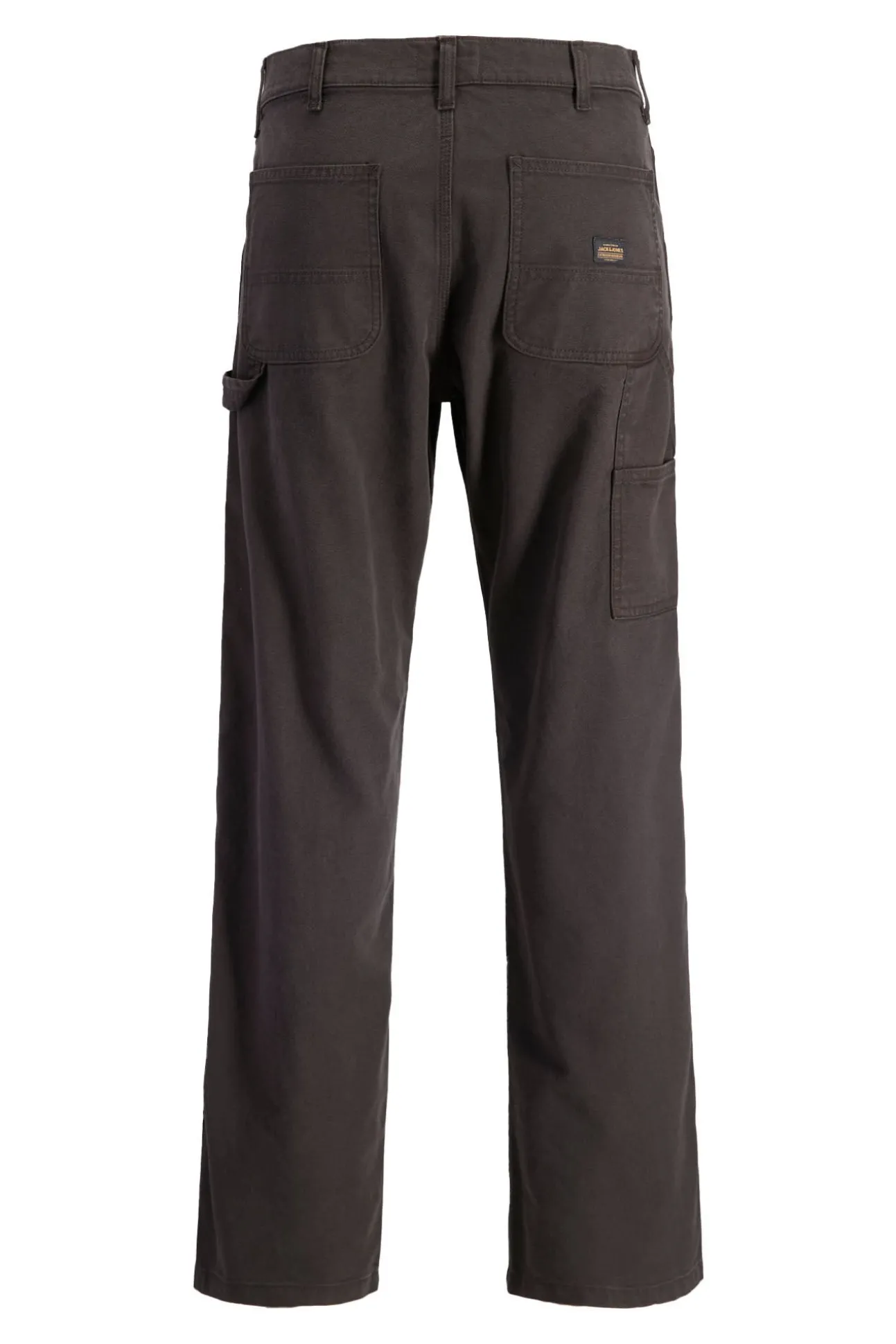 Denim cargo calça