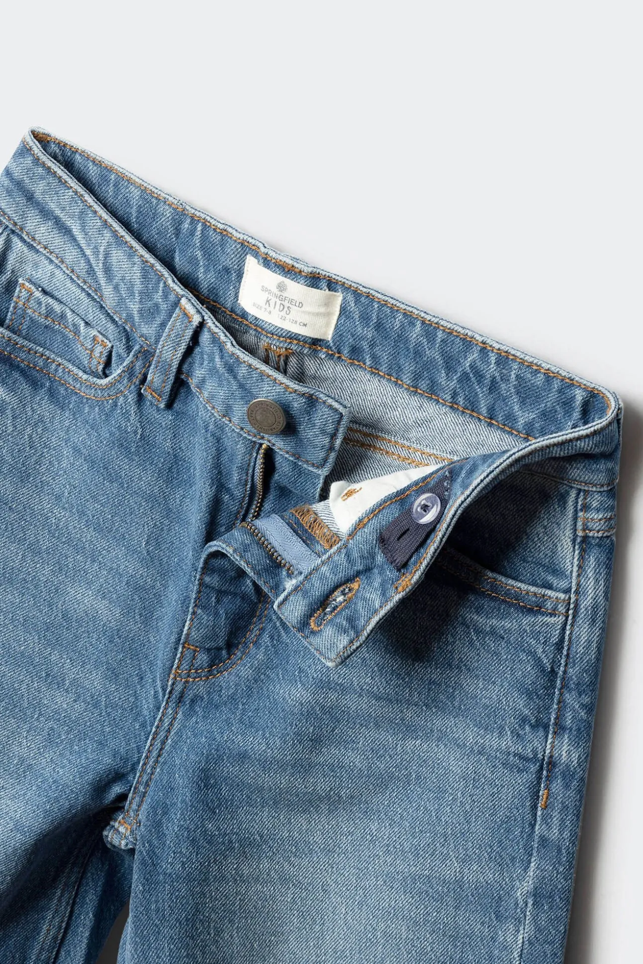 denim jeans culotte para meninas