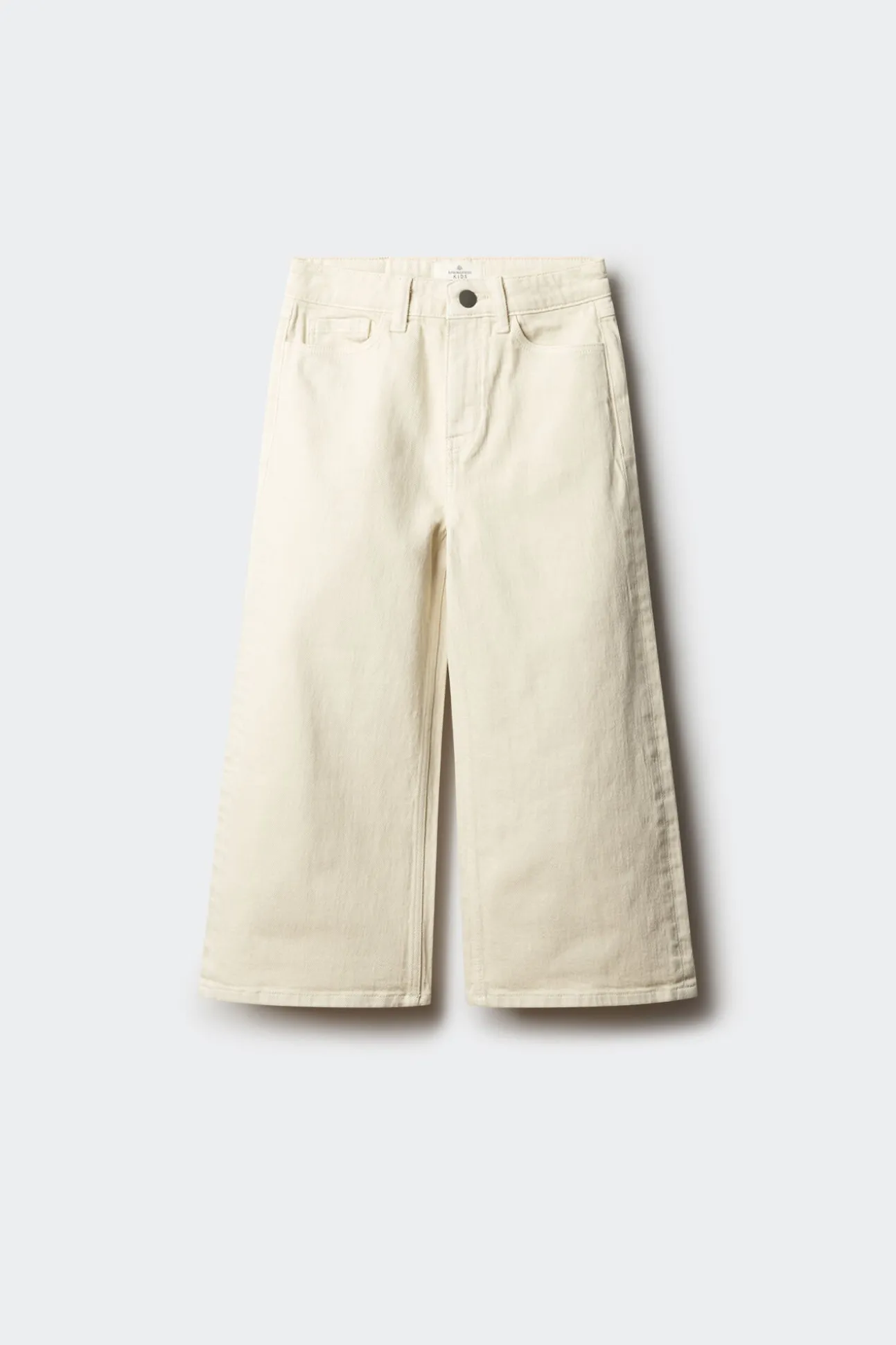 denim jeans culotte para meninas