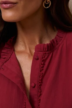 Detalhes da blusa Adela