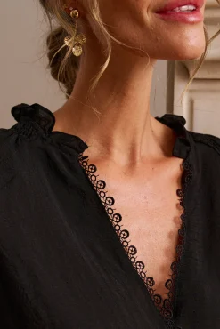 Detalhes da camisa Elisa