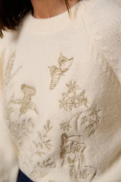 Detalhes da camisola Cris