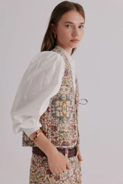 Edith. Colete estampado