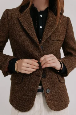 Elsa. Blazer espiga