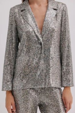 Emilia. Blazer de lantejoulas