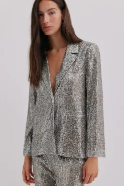 Emilia. Blazer de lantejoulas