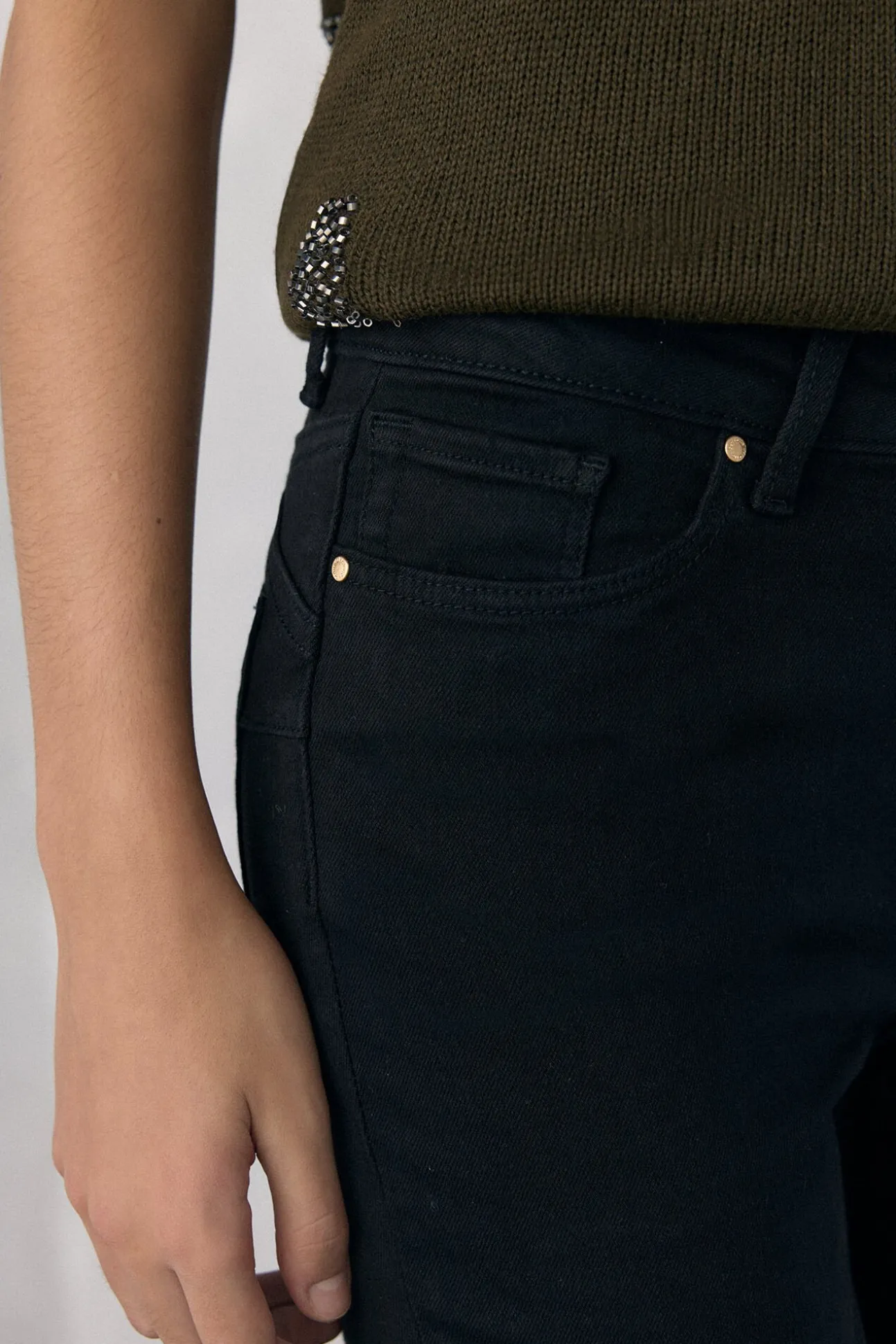 empurrar jeans