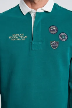 Escudos verdes para Rugby 3