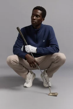 fecho-éclair com Sweatshirt para golfe