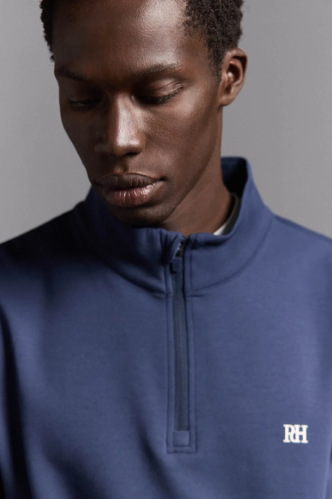 fecho-éclair com Sweatshirt para golfe