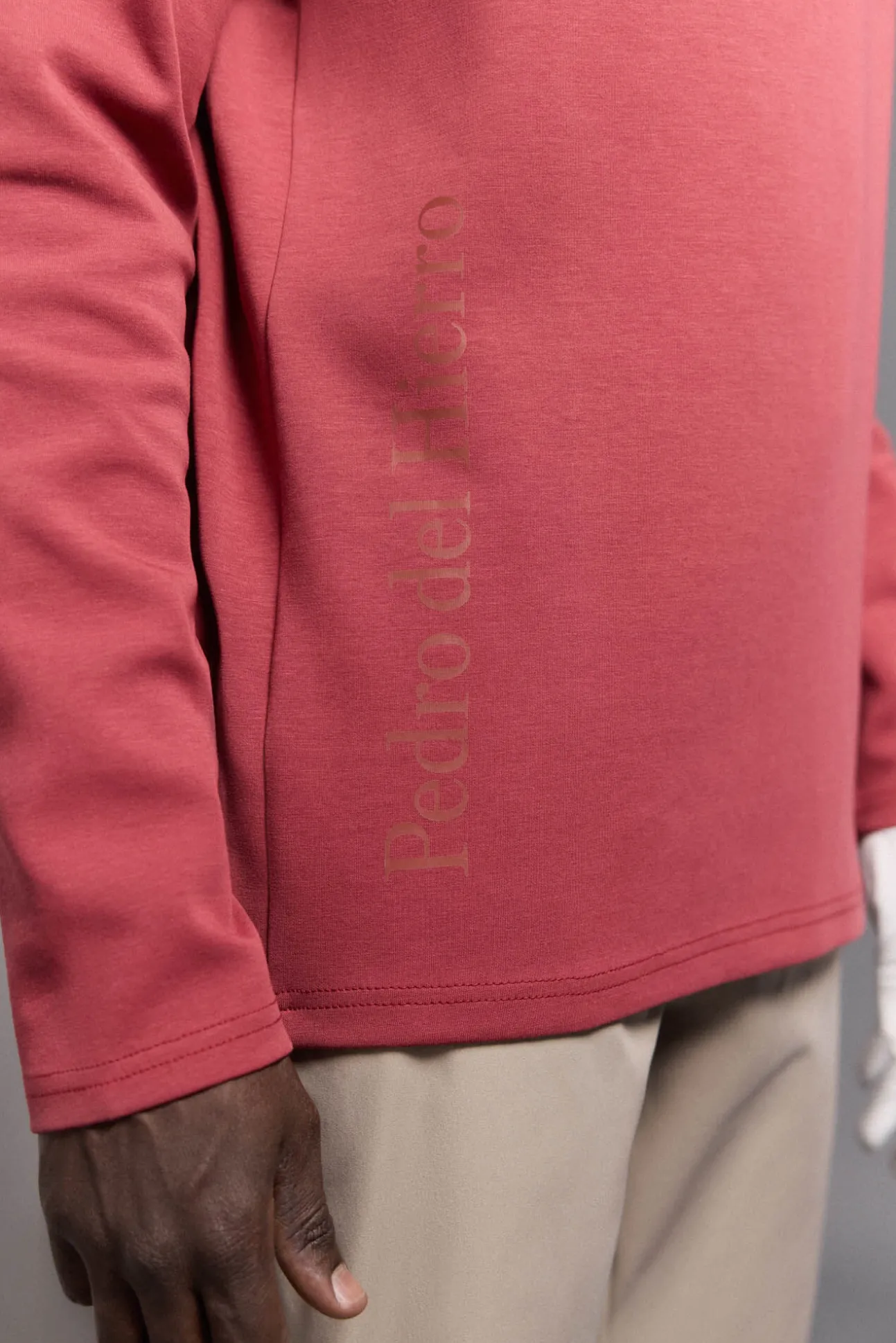 fecho-éclair com Sweatshirt para golfe