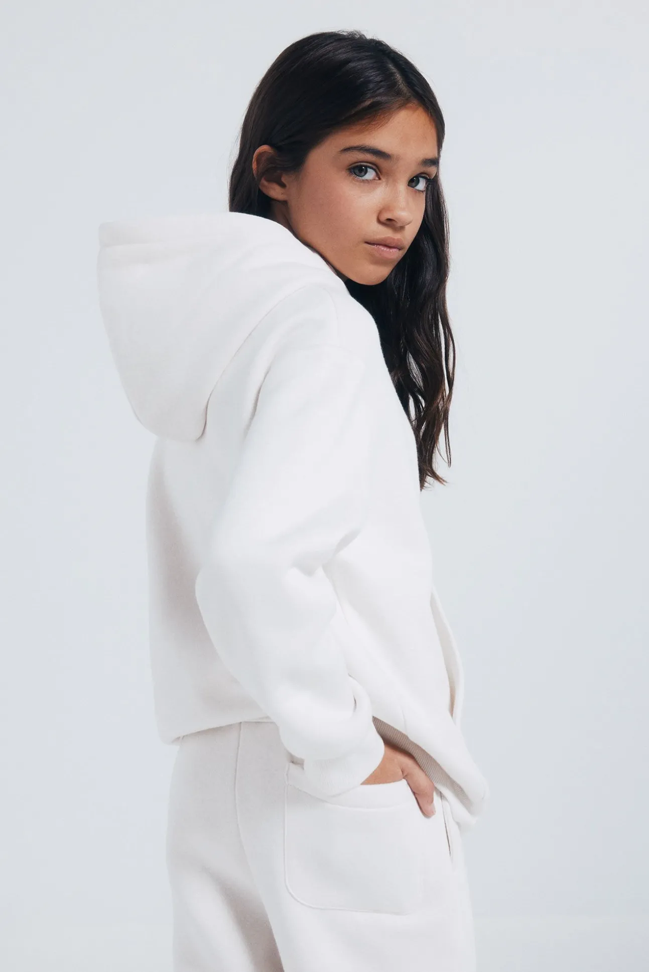 fecho-éclair com Sweatshirt para menina