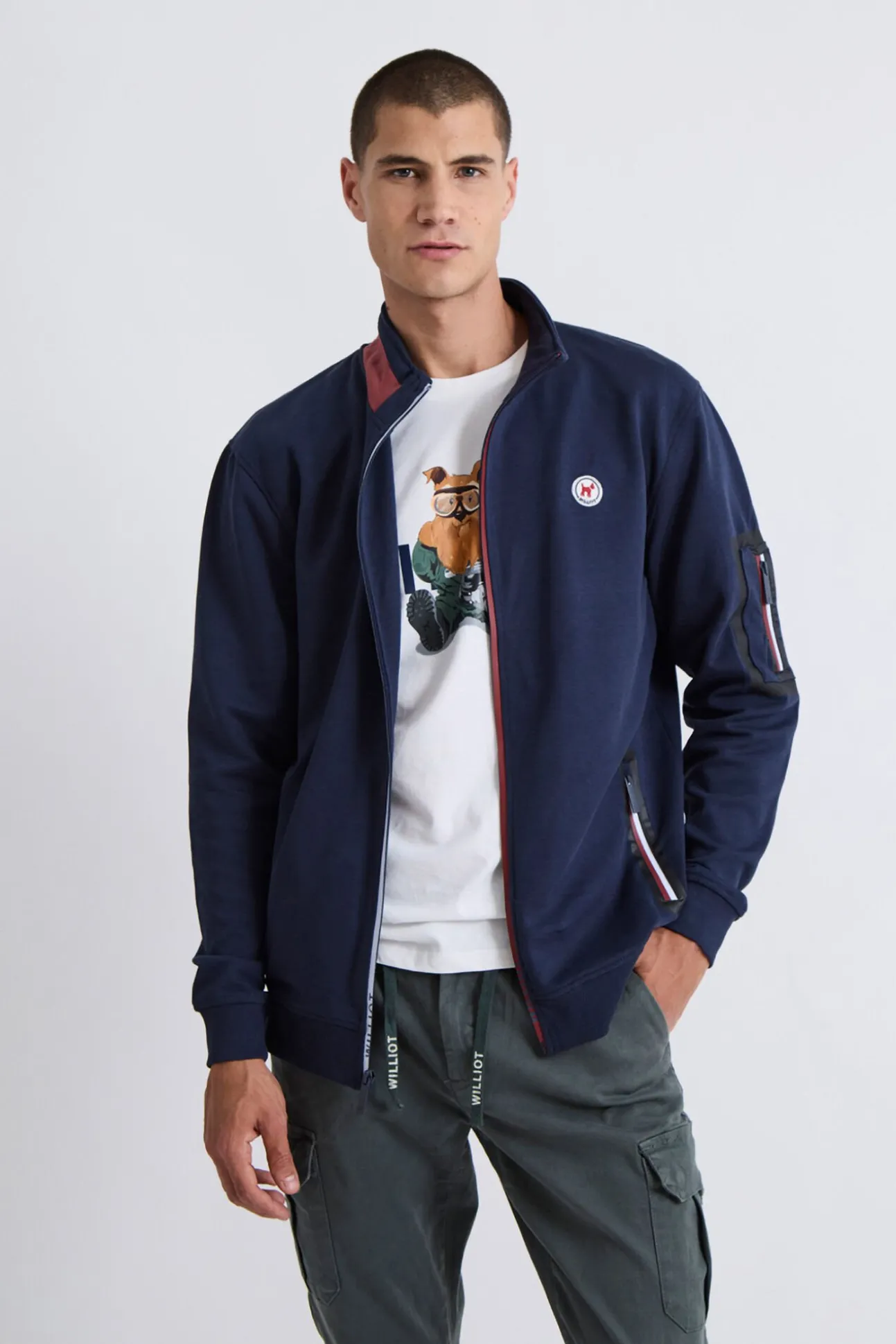 Fecho-Éclair com sweatshirt Williot Sport