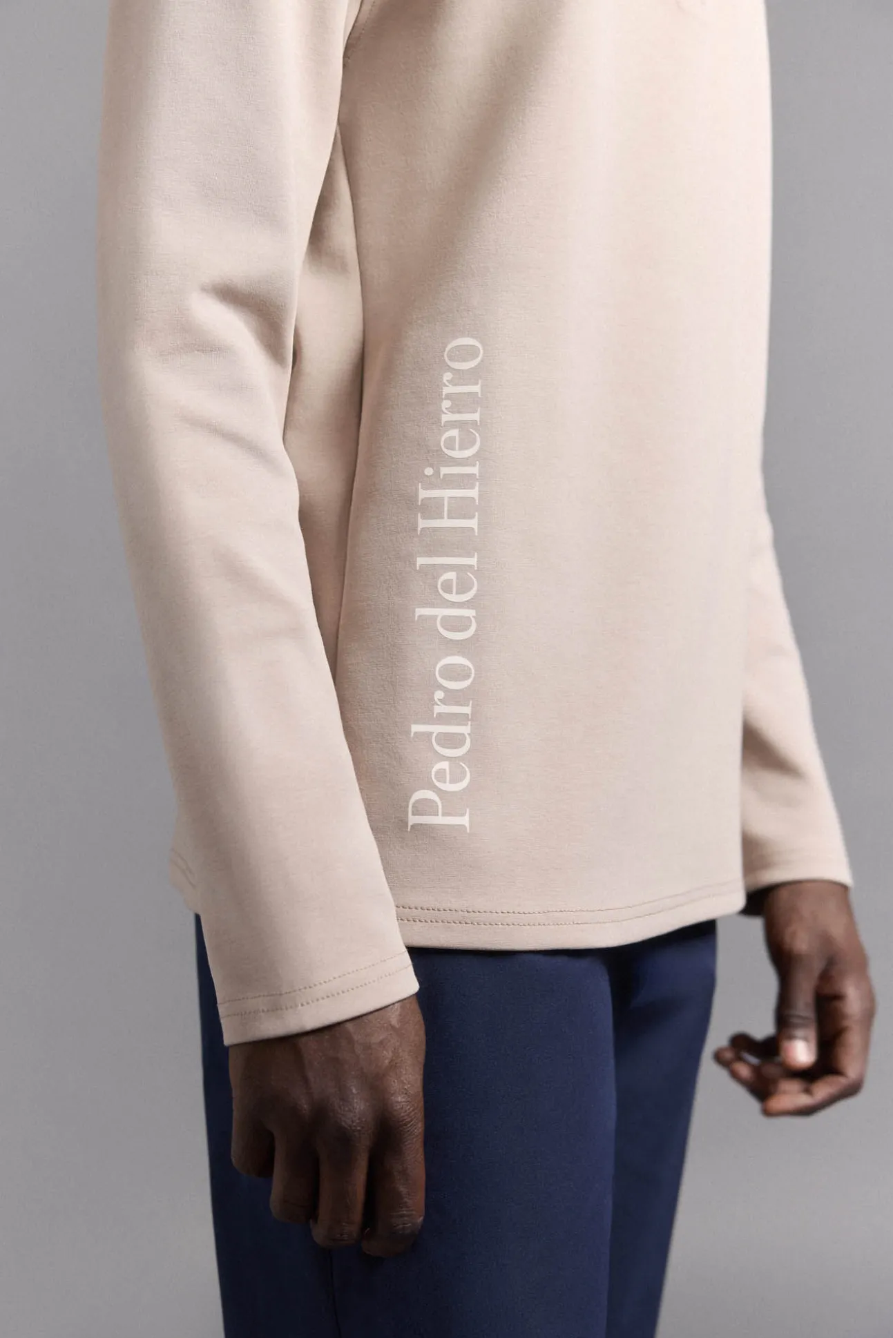 fecho-éclair com Sweatshirt para golfe