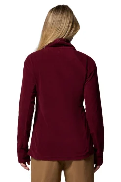 Forro polar com meia fecho-éclair