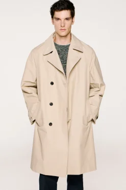 Gabardina de algodão orgânico