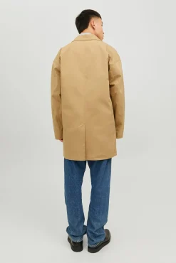 Gabardine com gola italiana