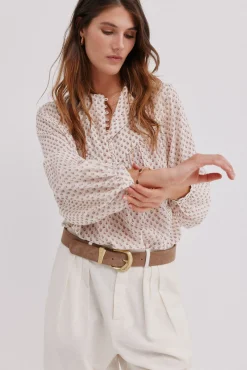 Genebra. Blusa estampada
