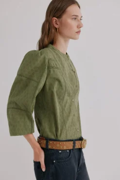 Geneviève. Blusa romântica