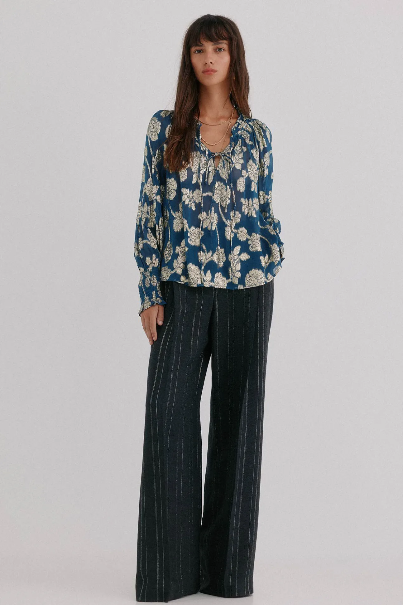 Gianna. Blusa jacquard