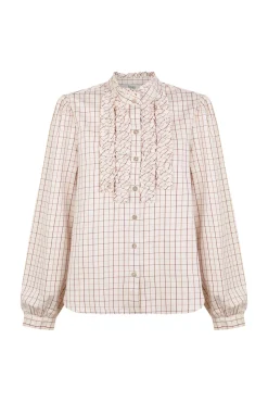Gina. Blusa xadrez